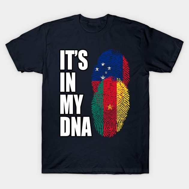 Samoan and Cameroonian Mix DNA Heritage T-Shirt by Just Rep It!!